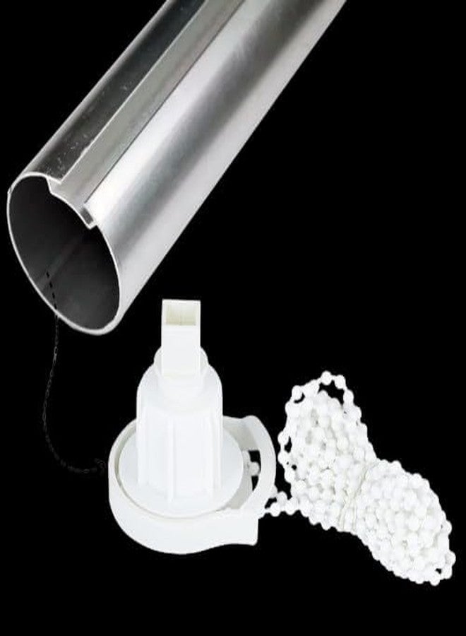 Viewlite Roller Blind Components Kit - Includes Brackets, Control Unit with Beaded Chain, End Cap for Bottom Rod, Screws & Wall Plugs - Standard 38mm Window Blind Fitting Set - Image 5